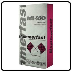 Hammerfast dekoratif mineral sıva